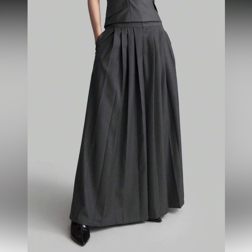 Ontre Women gray loose pants with pockets